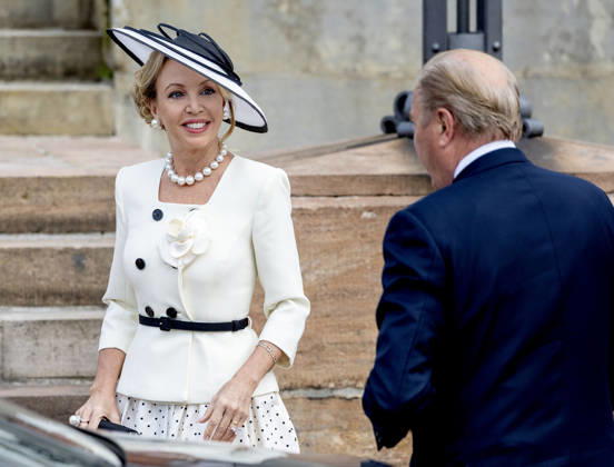 18-04-2026 Denmark Camilla de Bourbon des Deux-Siciles and Prince Charles de Bourbon des Deux-Siciles attend the confirmation of Prince Vincent and Princess Josephine in Fredensborg Castle church in Denmark. Â  Copyright: xPPEx