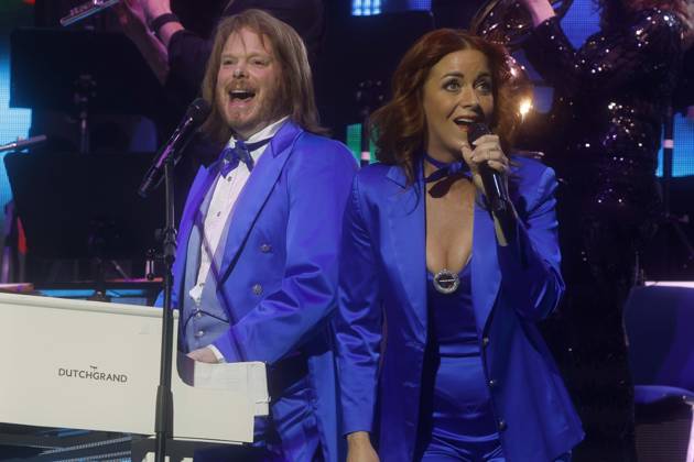 18.04.2026, Abbamania - die Show, Konzert in der Uber Arena in Berlin, Tributeshow, 50 Jahre Dancing Queen, Berlin Deutschland, Germany