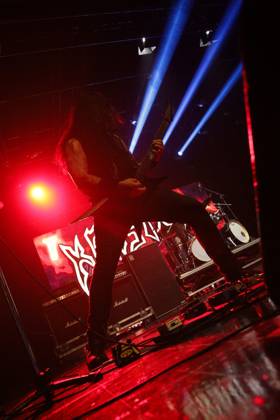 RECORD DATE NOT STATED Krisiun performs on stage at Party on Wacken in Sao Paulo. Sao Paulo (SP), 04 18 2026 - Wacken Open Air Show Music SP - Presentation of the band Krisiun during the party on Wacken, side show of the Bangers Open Air 2026 lineup. Wacken Open Air is one of the world s renowned heavy metal festivals, celebrating its 35th anniversary with a great event held at Audio this Saturday (18) in the west zone of Sao Paulo.(Foto: Fabricio Bomjardim Thenews2 imago images) Krisiun performs on stage at Party on Wacken in Sao Paulo.  Copyright: xFabricioxBomjardimx