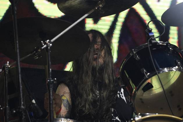RECORD DATE NOT STATED Krisiun performs on stage at Party on Wacken in Sao Paulo. Sao Paulo (SP), 04 18 2026 - Wacken Open Air Show Music SP - Presentation of the band Krisiun during the party on Wacken, side show of the Bangers Open Air 2026 lineup. Wacken Open Air is one of the world s renowned heavy metal festivals, celebrating its 35th anniversary with a great event held at Audio this Saturday (18) in the west zone of Sao Paulo.(Foto: Fabricio Bomjardim Thenews2 imago images) Krisiun performs on stage at Party on Wacken in Sao Paulo.  Copyright: xFabricioxBomjardimx