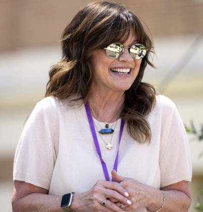 April 18, 2026 - Los Angeles, California, USA - VALERIE BERTINELLI speaks at the 2026 Los Angeles Times Festival of Books on the campus of the University of Southern California. Los Angeles USA - ZUMAce6_ 20260418_zaf_ce6_004 Copyright: xBrianxCahnx