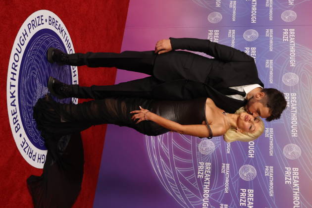 12th Breakthrough Prize Ceremony SANTA MONICA, CALIFORNIA - APRIL 18: Jordan Bratman and Christina Aguilera at the 12th Breakthrough Prize Ceremony at Barker Hangar on April 18, 2026 in Santa Monica, California Credit: AdMedia EDITORIAL USE ONLY  Copyright: xx AdMediax admphotostwo982959