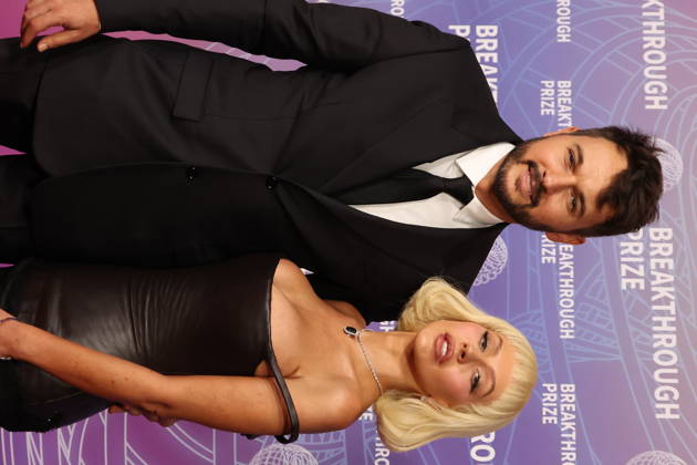 12th Breakthrough Prize Ceremony SANTA MONICA, CALIFORNIA - APRIL 18: Jordan Bratman and Christina Aguilera at the 12th Breakthrough Prize Ceremony at Barker Hangar on April 18, 2026 in Santa Monica, California Credit: AdMedia EDITORIAL USE ONLY  Copyright: xx AdMediax admphotostwo982970