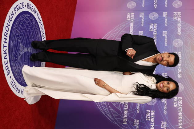 12th Breakthrough Prize Ceremony SANTA MONICA, CALIFORNIA - APRIL 18:Lisa Parigi and Lionel Richie attend the 12th Breakthrough Prize Ceremony at Barker Hangar on April 18, 2026 in Santa Monica, California Credit: AdMedia EDITORIAL USE ONLY  Copyright: xx AdMediax admphotostwo982984