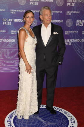 SANTA MONICA, CA - APRIL 18: Katharine McPhee and David Foster at the 2026 Breakthrough Prize on April 18, 2026 at Barker Hangar in Santa Monica, California. Copyright: xJeffreyxMayer MediaPunchx