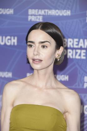 Lily Collins at arrivals for 12th Breakthrough Prize Ceremony - Part 2, Barker Hangar, Santa Monica, CA, April 18, 2026. Photo By: Elizabeth Goodenough Everett Collection 12th Breakthrough Prize Ceremony - Part 2 PUBLICATIONXNOTxINxCANxCHNxFRAxITAxJPNxNORxPOLxRUSxESPxUKxUSA