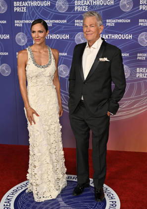 2026 Breakthrough Prize Ceremony Katharine McPhee and David Foster arriving to the 12th Breakthrough Prize Ceremony held at Barker Hangar on April 18, 2026 in Santa Monica, CA. Santa Monica Barker Hangar California USA Copyright: xStarbuck xAFF-USA.COMx