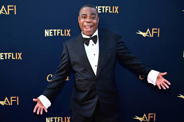 Tracy Morgan attends the 51st American Film Institute (AFI) Life Achievement Award ceremony at The Dolby Theatre in the Hollywood section of Los Angeles on Saturday, April 18, 2026. Hollywood legends gathered Saturday at the gala tribute to Eddie Murphy in celebration of his five-decade career.  LAP2026041832 JOHNxMCCOY