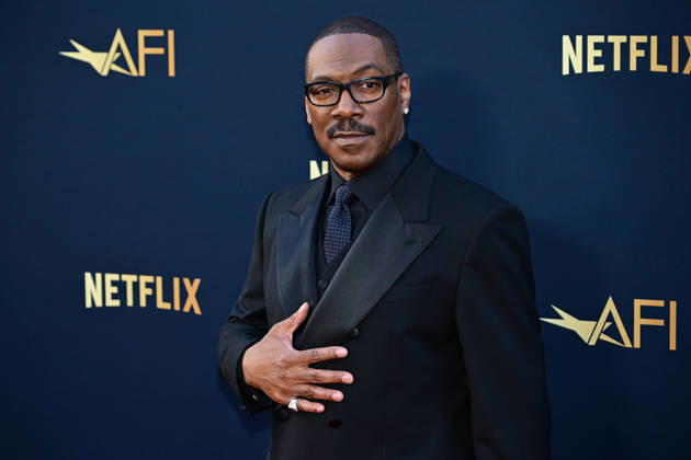 Eddy Murphy attends the 51st American Film Institute (AFI) Life Achievement Award ceremony at The Dolby Theatre in the Hollywood section of Los Angeles on Saturday, April 18, 2026. Hollywood legends gathered Saturday at the gala tribute to Eddie Murphy in celebration of his five-decade career.  LAP2026041850 JOHNxMCCOY