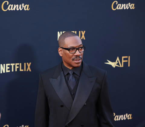 April 18, 2026, Hollywood, California, USA: American Actor and Comedian EDDIE MURPHY, 65, is on the Red Carpet before he receives the American Film InstituteÃ¢â‚¬â ¢s (AFI) Life Time Achievement Award on April 18, 2026 in Hollywood, California at the Dolby Theater, Los Angeles. The event is sponsored by Netflix. Hollywood USA - ZUMAk144 20260418_znp_k144_028 Copyright: xAmyxKatzx