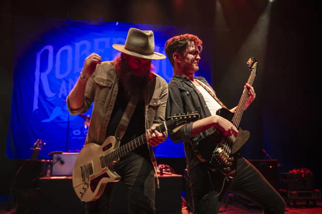 Robert Jon & The Wreck at Shepherds Bush Empire 18 04 26 American five-piece blues rock and Southern rock band from California, Robert Jon & The Wreck perform at O2 Shepherds Bush Empire in London on 18th April 2026. Robert Jon Burrison Lead vocals, guitar Andrew Espantman Drums, backing vocals Warren Murrel Bass guitar Henry James (Schneekluth) Lead guitar, vocals Jake Abernathie Keyboards, Credit:Zoran Veselinovic Avalon UK, London, O2 Shepherds Bush Empire  Copyright: xZoranxVeselinovicx xAvalonx 1092669346