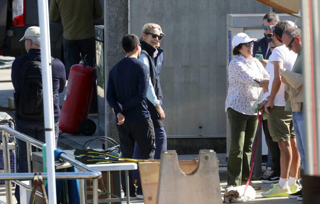 Don Juan Carlos and Infanta Elena ready to set sail in the Xacobeo Sailing Trophy Infanta Elena waits in port to set sail in the Xacobeo Sailing Trophy, on April 19, 2025, in Sanxenxo Pontevedra, Galicia, Spain SPORTS SAILING BOAT José Ramó Madrid Madrid Spain  Copyright: xJosÃ xRamonxHernandox 7452652