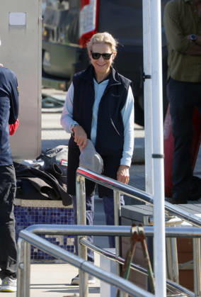 Don Juan Carlos and Infanta Elena ready to set sail in the Xacobeo Sailing Trophy Infanta Elena waits in port to set sail in the Xacobeo Sailing Trophy, on April 19, 2025, in Sanxenxo Pontevedra, Galicia, Spain SPORTS SAILING BOAT José Ramó Madrid Madrid Spain  Copyright: xJosÃ xRamonxHernandox 7452655
