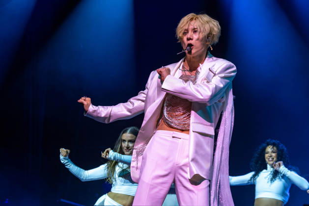 April 18, 2026, Indio, California, U.S: Singer TAEMIN (LEE TAE-MIN) during Coachella Valley Music and Arts Festival at Empire Polo Club in Indio, California Indio U.S  - ZUMAs135 20260418_zap_s135_263 Copyright: xDanielxDeSloverx