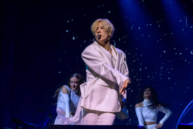 April 18, 2026, Indio, California, U.S: Singer TAEMIN (LEE TAE-MIN) during Coachella Valley Music and Arts Festival at Empire Polo Club in Indio, California Indio U.S  - ZUMAs135 20260418_zap_s135_265 Copyright: xDanielxDeSloverx