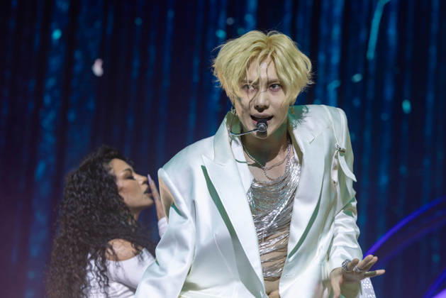 April 18, 2026, Indio, California, U.S: Singer TAEMIN (LEE TAE-MIN) during Coachella Valley Music and Arts Festival at Empire Polo Club in Indio, California Indio U.S  - ZUMAs135 20260418_zap_s135_267 Copyright: xDanielxDeSloverx