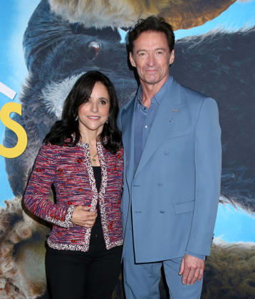 The Sheep Detectives New York Premiere Julia Louis-Dreyfus and Hugh Jackman attending The Sheep Detectives New York Premiere held at Jazz at Lincoln Center on April 19, 2026 in New York City, NY New York City Jazz at Lincoln Center NY USA Copyright: xStevenxBergman AFF-USA.COMx