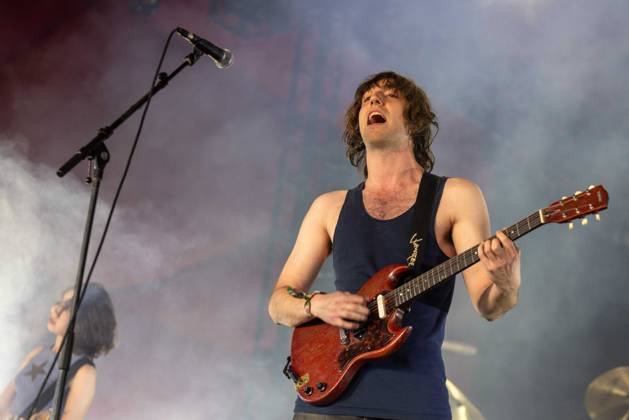 April 18, 2026, Indio, California, U.S: CAMERON WINTER of Geese during Coachella Valley Music and Arts Festival at Empire Polo Club in Indio, California Indio U.S  - ZUMAs135 20260418_zap_s135_207 Copyright: xDanielxDeSloverx