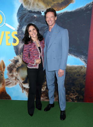 The Sheep Detectives New York Premiere Julia Louis-Dreyfus and Hugh Jackman attending The Sheep Detectives New York Premiere held at Jazz at Lincoln Center on April 19, 2026 in New York City, NY New York City Jazz at Lincoln Center NY USA Copyright: xStevenxBergman AFF-USA.COMx