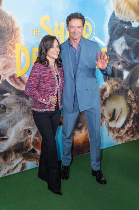 April 19, 2026, Bronx, New York, USA: Julia Louis-Dreyfus and Hugh Jackman attend premiere of Amazon MGM Studios The Sheep Detectives at Jazz at Lincoln Center in New York, NY on April 19, 2026. Bronx USA - ZUMAr339 20260419_znp_r339_080 Copyright: xLevxRadinx