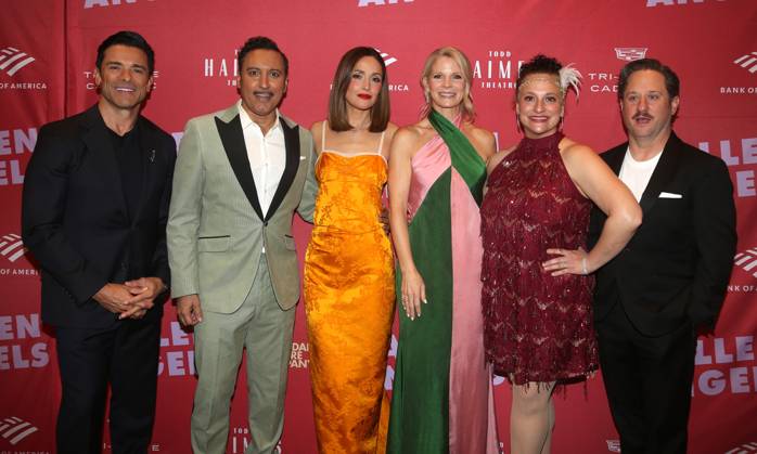 ˜Fallen Angels™ cast on opening night of their Broadway play at the Todd Haimes Theatre Featuring: Mark Consuelos, Aasif Mandvi, Rose Byrne, Kelli O Hara, Tracee Chimo, Christopher Fitzgerald Where: New York City, New York, United States When: 19 Apr 2026 Credit: Adam Nemser INSTARimages EDITORIAL USE ONLY. NOT FOR USE BY NEWSPAPERS BASED IN THE UK. Copyright: xADAMxNEMSERx instar55629302