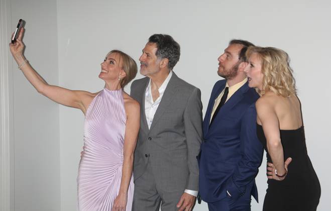 ˜Fallen Angels™ cast on opening night of their Broadway play at the Todd Haimes Theatre Featuring: Laura Shoop, Christopher Innvar, Max Gordon Moore, Tina Benko Where: New York City, New York, United States When: 19 Apr 2026 Credit: Adam Nemser INSTARimages EDITORIAL USE ONLY. NOT FOR USE BY NEWSPAPERS BASED IN THE UK. Copyright: xADAMxNEMSERx instar55629304