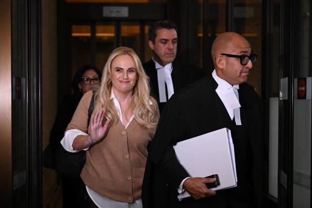 REBEL WILSON COURT, Rebel Wilson leaves the Federal Court of Australia, in Sydney, Monday, April 20, 2026. ( NO ARCHIVING SYDNEY NEW SOUTH WALES AUSTRALIA  Copyright: xDEANxLEWINSx 20260420155510855972