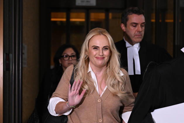 REBEL WILSON COURT, Rebel Wilson leaves the Federal Court of Australia, in Sydney, Monday, April 20, 2026. ( NO ARCHIVING SYDNEY NEW SOUTH WALES AUSTRALIA  Copyright: xDEANxLEWINSx 20260420184029378118