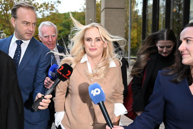 REBEL WILSON COURT, Rebel Wilson leaves the Federal Court of Australia, in Sydney, Monday, April 20, 2026. ( NO ARCHIVING SYDNEY NEW SOUTH WALES AUSTRALIA  Copyright: xDEANxLEWINSx 20260420121788602330