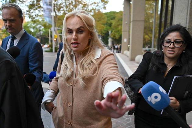 REBEL WILSON COURT, Rebel Wilson leaves the Federal Court of Australia, in Sydney, Monday, April 20, 2026. ( NO ARCHIVING SYDNEY NEW SOUTH WALES AUSTRALIA  Copyright: xDEANxLEWINSx 20260420135217030339