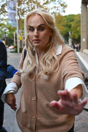 REBEL WILSON COURT, Rebel Wilson leaves the Federal Court of Australia, in Sydney, Monday, April 20, 2026. ( NO ARCHIVING SYDNEY NEW SOUTH WALES AUSTRALIA  Copyright: xDEANxLEWINSx 20260420195197489665