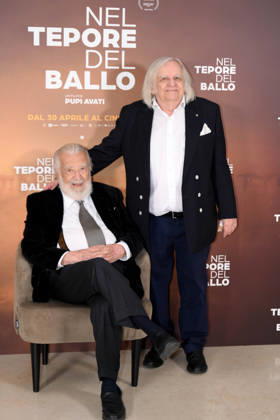Nel tepore del ballo photocall in Rome Pupi Avati and Antonio Avati sattend the photocall of the film Nel tepore del ballo at the Hotel NH Giustiniano Rome. Rome 14 04 206, Credit:Massimo Landucci Avalon  Copyright: xMassimoxLanduccix xAvalonx 1093063476