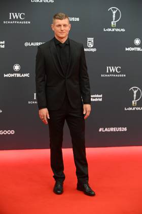 Laureus World Sports Awards 2026 Toni Kroos during the gala of the Laureus World Sports Awards 2026 to be held at the Crystal Gallery of the Cibeles Palace, on April 20, 2026, in Madrid Spain Madrid once again becomes the epicenter of world sport by hosting, for the third consecutive year, the gala of the Laureus Awards SPORTS AWARDS José Madrid Madrid Madrid Espana  Copyright: xJosÃ xOlivax 7455636