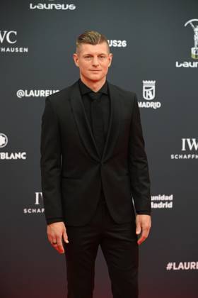 Laureus World Sports Awards 2026 Toni Kroos during the gala of the Laureus World Sports Awards 2026 to be held at the Crystal Gallery of the Cibeles Palace, on April 20, 2026, in Madrid Spain Madrid once again becomes the epicenter of world sport by hosting, for the third consecutive year, the gala of the Laureus Awards SPORTS AWARDS José Madrid Madrid Madrid Espana  Copyright: xJosÃ xOlivax 7455635