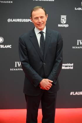 Laureus World Sports Awards 2026 Emilio Butragueno during the Laureus World Sports Awards 2026 gala held at the Galería de Cristal del Palacio de Cibeles, on April 20, 2026, in Madrid Spain Madrid once again becomes the epicenter of world sport by hosting, for the third consecutive year, the Laureus Awards gala SPORTS AWARDS José Madrid Madrid Madrid Espana  Copyright: xJosÃ xOlivax 7455641