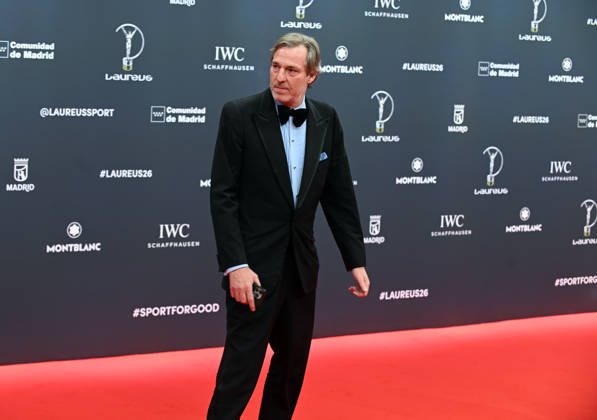Laureus World Sports Awards 2026 Beltrán Gómez Acebo during the Laureus World Sports Awards 2026 gala held at the Galería de Cristal del Palacio de Cibeles, on April 20, 2026, in Madrid Spain Madrid once again becomes the epicenter of world sport by hosting, for the third consecutive year, the Laureus Awards gala SPORTS AWARDS José Madrid Madrid Madrid Espana  Copyright: xJosÃ xOlivax 7455661
