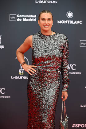 Laureus World Sports Awards 2026 Belarusian tennis player Aryna Sabalenka during the Laureus World Sports Awards 2026 gala held at the Crystal Gallery of the Palacio de Cibeles, on April 20, 2026, in Madrid Spain Madrid once again becomes the epicenter of world sport by hosting, for the third consecutive year, the Laureus Awards gala SPORTS AWARDS José Madrid Madrid Madrid Espana  Copyright: xJosÃ xOlivax 7455681