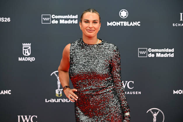 Laureus World Sports Awards 2026 Belarusian tennis player Aryna Sabalenka during the Laureus World Sports Awards 2026 gala held at the Crystal Gallery of the Palacio de Cibeles, on April 20, 2026, in Madrid Spain Madrid once again becomes the epicenter of world sport by hosting, for the third consecutive year, the Laureus Awards gala SPORTS AWARDS José Madrid Madrid Madrid Espana  Copyright: xJosÃ xOlivax 7455683
