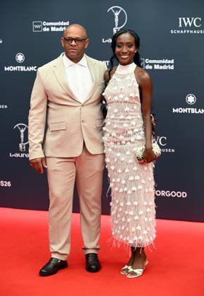 Laureus World Sports Awards 2026 Kiara Rodríguez, Ecuadorian Paralympic athlete, with her father during the gala of the Laureus World Sports Awards 2026 to be held in the Crystal Gallery of the Cibeles Palace, on April 20, 2026, in Madrid Spain Madrid once again becomes the epicenter of world sport by hosting, for the third consecutive year, the gala of the Laureus Awards SPORTS AWARDS José Madrid Madrid Madrid Espana  Copyright: xJosÃ xOlivax 7455721