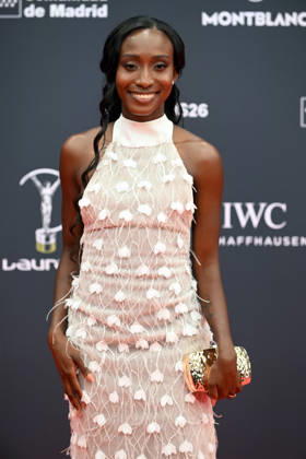 Laureus World Sports Awards 2026 Kiara Rodríguez, Ecuadorian Paralympic athlete, during the Laureus World Sports Awards 2026 gala held at the Crystal Gallery of the Palacio de Cibeles, on April 20, 2026, in Madrid Spain Madrid once again becomes the epicenter of world sport by hosting, for the third consecutive year, the Laureus Awards gala SPORTS AWARDS José Madrid Madrid Madrid Espana  Copyright: xJosÃ xOlivax 7455722