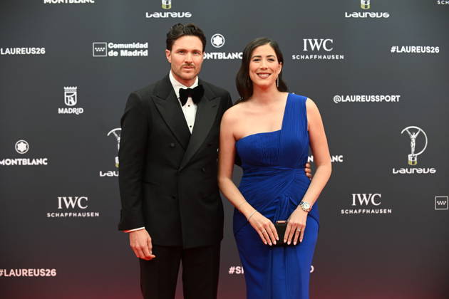 Laureus World Sports Awards 2026 Garbine Muguruza and her husband, Arthur Borges, during the gala of the Laureus World Sports Awards 2026 to be held at the Galería de Cristal del Palacio de Cibeles, on April 20, 2026, in Madrid Spain Madrid once again becomes the epicenter of world sport by hosting, for the third consecutive year, the Laureus Awards gala SPORTS AWARDS José Madrid Madrid Madrid Spain  Copyright: xJosÃ xOlivax 7455774