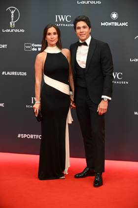 Laureus World Sports Awards 2026 María Pombo and Pablo Castellano during the 2026 Laureus World Sports Awards Gala held at the Galería de Cristal del Palacio de Cibeles, on April 20, 2026, in Madrid Spain Madrid once again becomes the epicenter of world sport by hosting, for the third consecutive year, the Laureus Awards Gala SPORTS AWARDS José Madrid Madrid Madrid Espana  Copyright: xJosÃ xOlivax 7455782