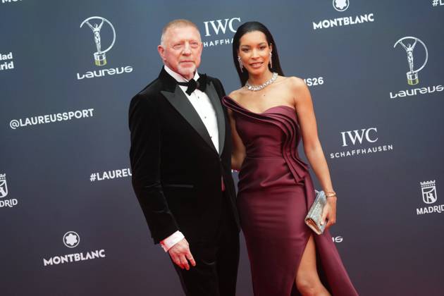 Boris Becker, a German former professional tennis player at photocall for Laureus awards 2026 in Madrid on Monday, 20 April 2026. Cordon Press 