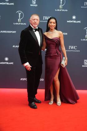 Boris Becker, a German former professional tennis player at photocall for Laureus awards 2026 in Madrid on Monday, 20 April 2026. Cordon Press 
