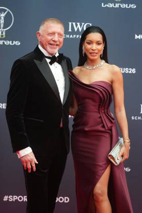 Boris Becker, a German former professional tennis player at photocall for Laureus awards 2026 in Madrid on Monday, 20 April 2026. Cordon Press 