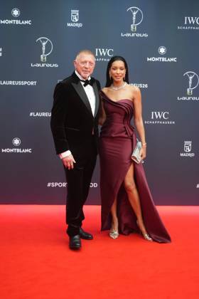 Boris Becker, a German former professional tennis player at photocall for Laureus awards 2026 in Madrid on Monday, 20 April 2026. Cordon Press 