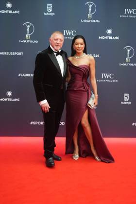 Boris Becker, a German former professional tennis player at photocall for Laureus awards 2026 in Madrid on Monday, 20 April 2026. Cordon Press 