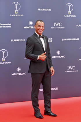 April 20, 2026, Madrid, Madrid, Spain: Marcos Evangelista de Moraes, CAFU poses at the Laureus World Sports Awards Madrid 2026 at GaleroÂ¼Ã‚Â­a de Cristal on April 20, 2026 in Madrid, Spain. Madrid Spain  - ZUMAc312 20260420_zsp_c312_152 Copyright: xOscarxManuelxSanchezx