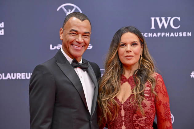 April 20, 2026, Madrid, Madrid, Spain: Marcos Evangelista de Moraes, CAFU and his wife MARIAH MORAIS poses at the Laureus World Sports Awards Madrid 2026 at GaleroÂ¼Ã‚Â­a de Cristal on April 20, 2026 in Madrid, Spain. Madrid Spain  - ZUMAc312 20260420_zsp_c312_147 Copyright: xOscarxManuelxSanchezx