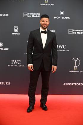Laureus World Sports Awards 2026 Jeremy Lynch during the 2026 Laureus World Sports Awards Gala held at the Galería de Cristal del Palacio de Cibeles, on April 20, 2026, in Madrid Spain Madrid once again becomes the epicenter of world sport by hosting, for the third consecutive year, the Laureus Awards Gala SPORTS AWARDS José Madrid Madrid Madrid Espana  Copyright: xJosÃ xOlivax 7455822
